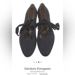 Dark Blue Salvatore Ferragamo shoes.
